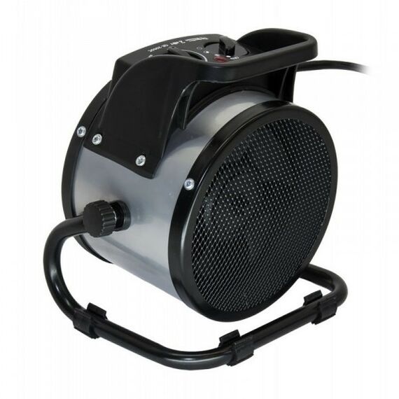 Тепловые пушки: Нагреватель воздуха электрический Quattro Elementi QE-2000C 2кВт, 130 м.куб/ч, 220 В, режим вентилятора, керамический, 2кг фотографии