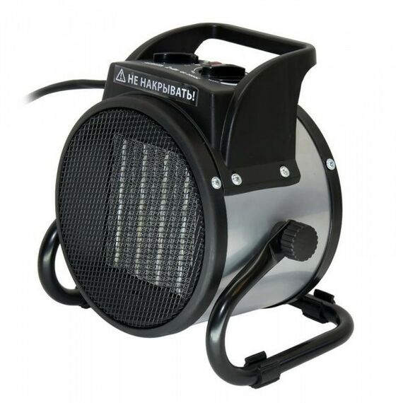 Тепловые пушки: Нагреватель воздуха электрический Quattro Elementi QE-2000C 2кВт, 130 м.куб/ч, 220 В, режим вентилятора, керамический, 2кг фотографии