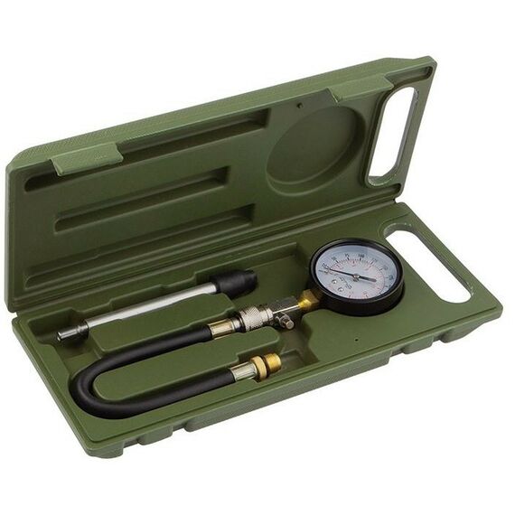 Диагностический инструмент: Компрессометр бензиновых двигателей набор ДЕЛО ТЕХНИКИ 830104 фотографии