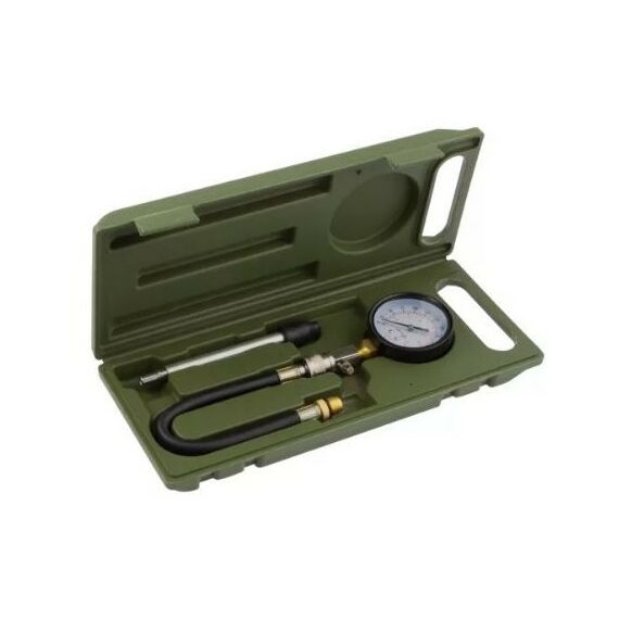 Диагностический инструмент: Компрессометр бензиновых двигателей набор ДЕЛО ТЕХНИКИ 830104 фотографии