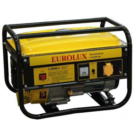 Электростанции: Электрогенератор Eurolux G4000A бензиновый, однофазный (220 В), 3 кВт фотографии