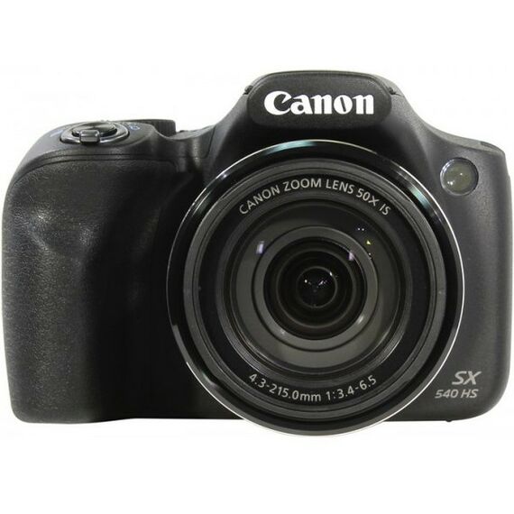 Цифровые фотоаппараты: Цифровой фотоаппарат Canon PowerShot SX540 HS Black 20.3Mpx, 24-1200mm, 50x, F3.4-6.5, JPG, SDXC, 3.0", WiFi, USB2.0, AV, DMI, Li-Ion фотографии