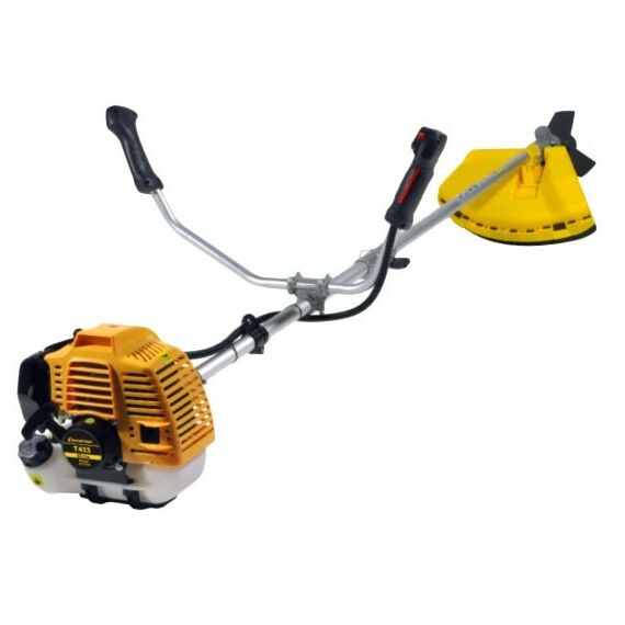 Триммеры: Мотокоса Champion Т433 разъемная прямая, 1.25кВт, 42.7см3, 8.2кг, HT21+3*255, U-ручка, легкий старт фотографии