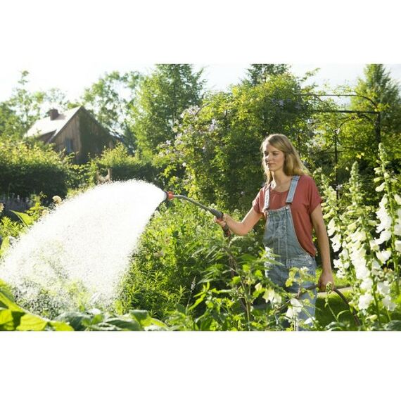 Шланги, системы водопровода и автополива: Пистолет-распылитель для полива GARDENA Classic+Коннектор автостоп 0.295 кг [18312-33] фотографии