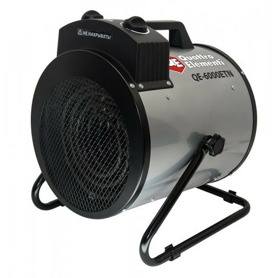 Тепловые пушки: Нагреватель воздуха электрический Quattro Elementi QE-6000 ETN 3 / 6кВт, 380В-3ф, 880 м3/час, цилиндр [649-271] фотографии