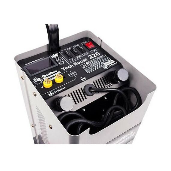 Зарядные и пуско-зарядные устройства: Пуско-зарядное устройство Quattro Elementi Tech Boost 220 12 / 24 Вольт, заряд до 30А, пуск до 200 А, 15 кг фотографии