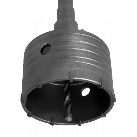 Буры, пики, коронки, сверла: Коронка твердосплавная по бетону Практика 034-700 90мм, SDS-MAX, ударная фотографии