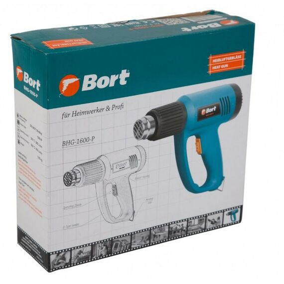 Фены технические: Фен технический Bort BHG-1600-P фотографии