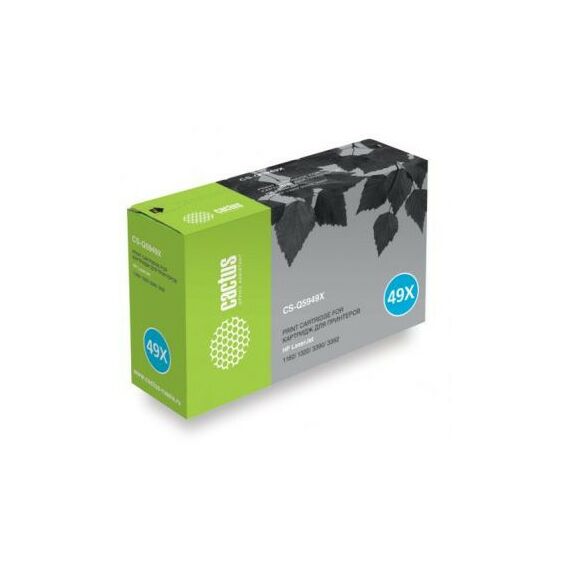 Для HP (совместимые): Картридж Cactus CS-Q5949X для hp LJ 1160/1320/3390/3392 фотографии