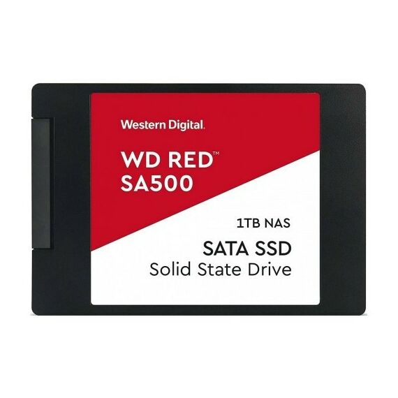 SSD-накопители: Накопитель Western Digital 1 Tb Red SA500 SATA 6Gb/s 2.5" 3D TLC [WDS100T1R0A] фотографии