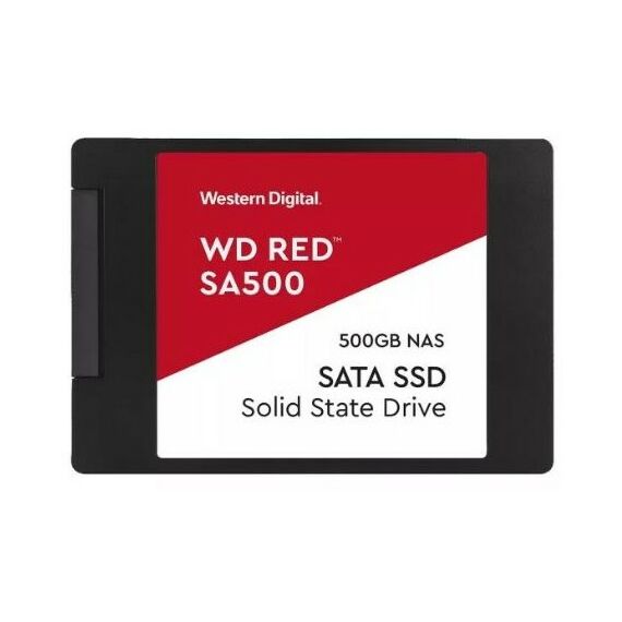 SSD-накопители: Накопитель Western Digital 500 Gb Red SA500 SATA 6Gb/s 2.5" 3D TLC [WDS500G1R0A] фотографии