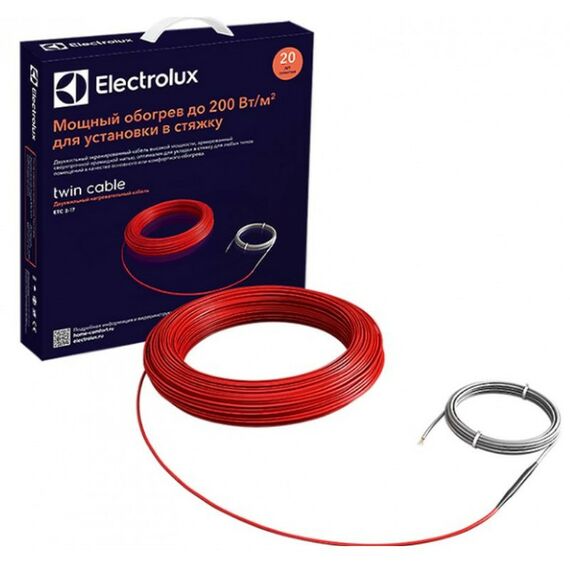 Теплые полы: Кабель Electrolux ETC 2-17-200 комплект теплого пола [ETC 2-17-200 комплект] фотографии