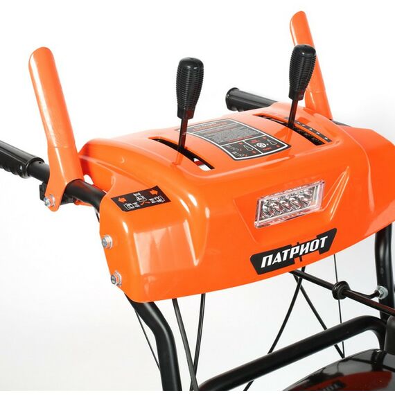 Снегоуборочные, подметальные машины: Снегоуборщик Patriot СИБИРЬ 110Е 11 л.с.,стартер ручной/220В, ковш 71см. колеса 15" [426108110] фотографии