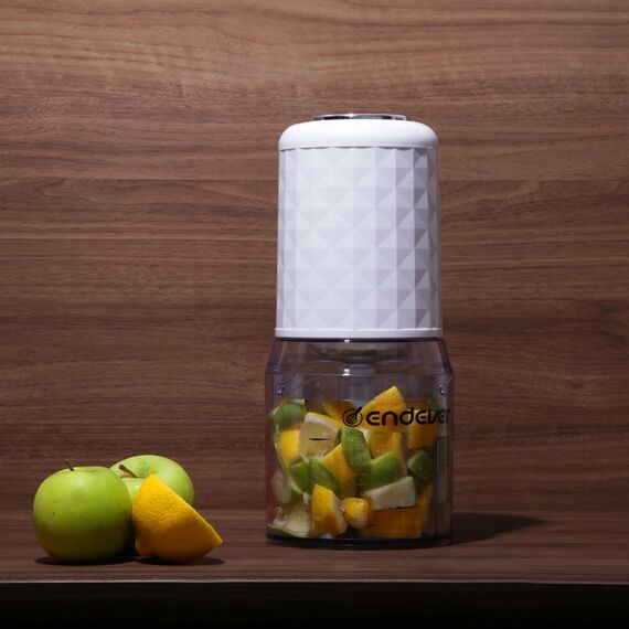 Блендеры: Измельчитель электрический Endever Sigma 60 импульсный режим, 400 Вт, 0.5 л, цвет белый фотографии