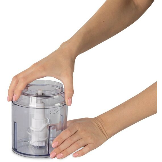 Блендеры: Измельчитель электрический Endever Sigma 63 импульсный режим, 400 Вт, 0.5 л, цвет белый фотографии