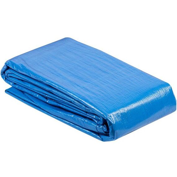 Шатры, тенты, уличные зонты: Тент-полотно Зубр МАСТЕР 12550-08-12 универсальный, из тканого полимера плотностью 75 г/м3, с люверсами, водонепроницаемый, 8х12м фотографии