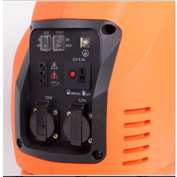 Электростанции: Электростанция бензиновая цифровая Patriot 3000i 3.0/3.5 кВт, бак 5.7л, 32 кг [474101045] фотографии