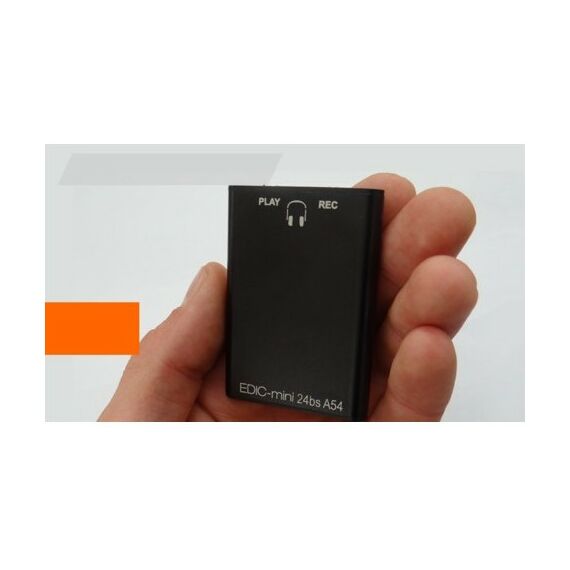 Цифровые диктофоны: Цифровой диктофон Edic-mini 24bs A54-300h металл, размер 8*45*62 мм, вес 30г, автономность до 70ч, аккумулятор фотографии