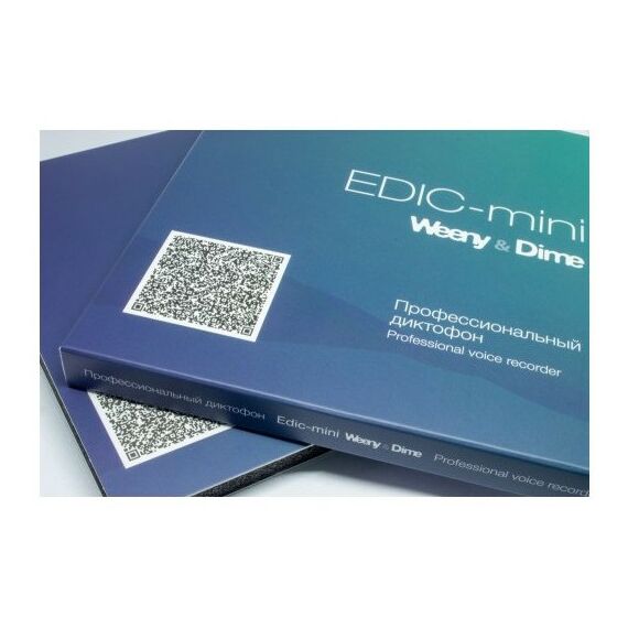 Цифровые диктофоны: Цифровой диктофон Edic-mini Dime A125 металл, размер 7*15*45мм, вес 6г, автономность до 130 часов фотографии