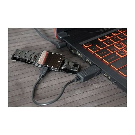 Цифровые диктофоны: Цифровой диктофон Edic-mini LED S51-300h металл, размер 7*36*44мм, вес 20г, автономность до 35ч, аккумулятор + солнечная батарея фотографии