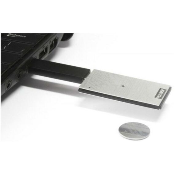 Цифровые диктофоны: Цифровой диктофон Edic-mini Tiny+ B74-1-150HQ Металл, размер 4*28*57мм, вес 9г, автономность до 30ч, батарейка фотографии