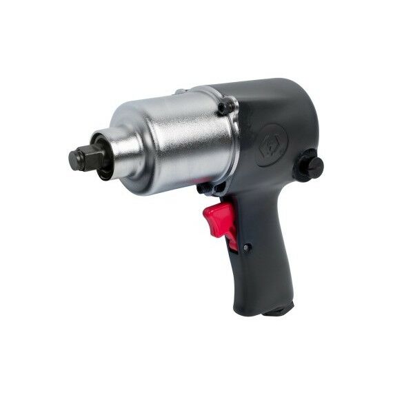 Пневмогайковерты: Гайковерт пневматический ударный King Tony P33421-040B 1/2", 678 Hм, в комплекте 3 торцевые головки фотографии