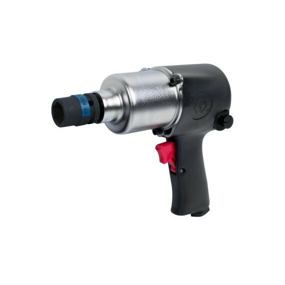 Пневмогайковерты: Гайковерт пневматический ударный King Tony P33421-040B 1/2", 678 Hм, в комплекте 3 торцевые головки фотографии