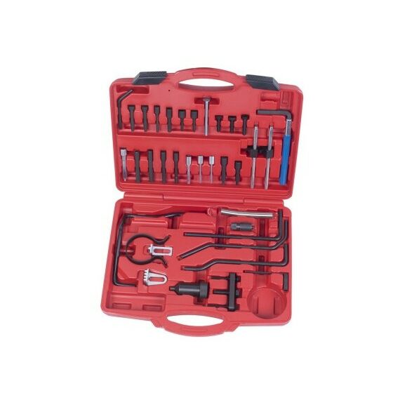 Демонтажный инструмент: Набор фиксаторов распредвала / коленвала МАСТАК 103-21601C CITROEN / PEUGEOT, кейс, 35 предметов фотографии