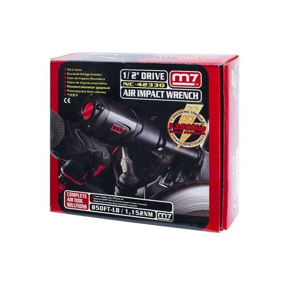 Пневмогайковерты: Гайковерт пневматический ударный MIGHTY SEVEN NC-4233Q 1/2", 1152 Нм фотографии