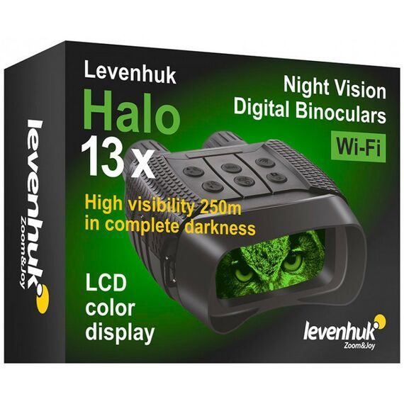 Бинокли: Бинокль цифровой ночного видения Levenhuk Halo 13x фотографии
