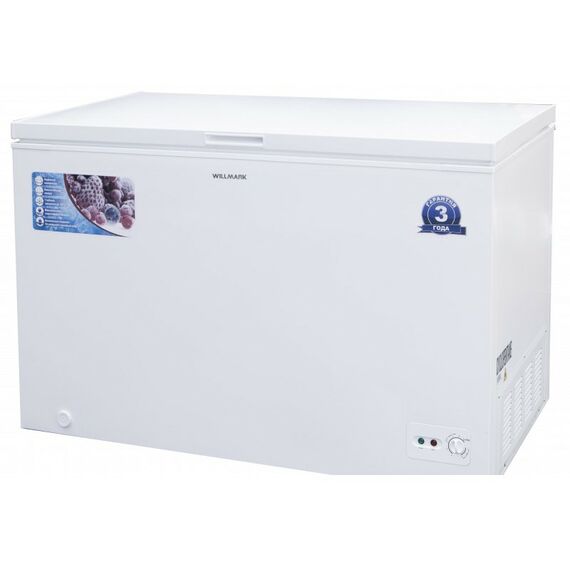 Морозильные камеры: Морозильный ларь WILLMARK CF-478M объем 368 л, 1255x745x825 мм, цвет: белый фотографии