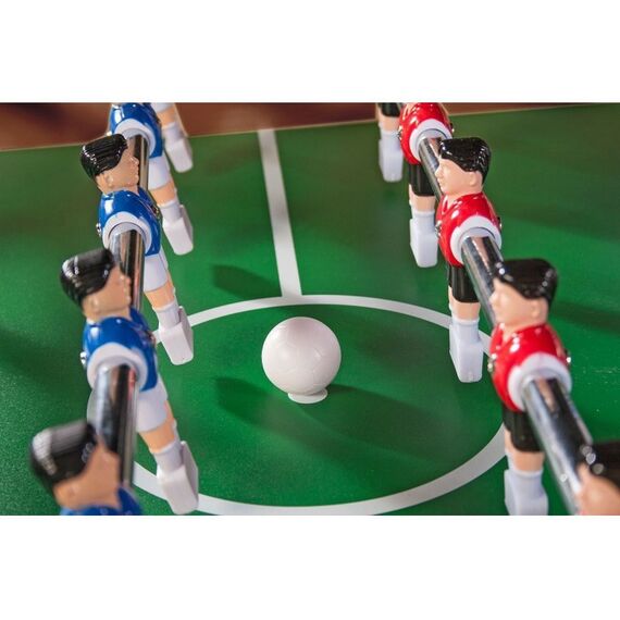 Настольный футбол: Настольный футбол (кикер) Weekend Maccabi Mini 121x61x81, махагон, складной фотографии