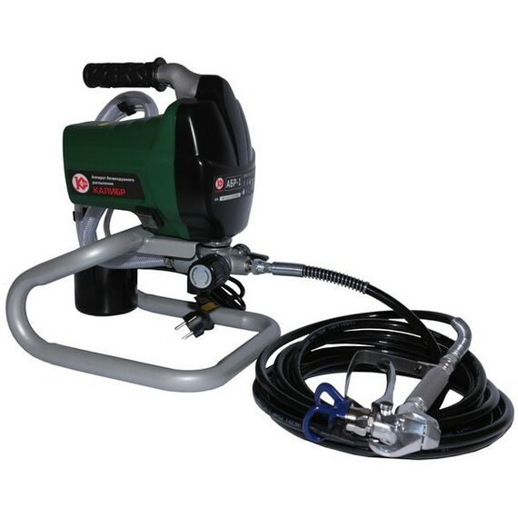 Распылители, краскопульты: Аппарат окрасочный Калибр АБР-1 650Вт, 1.1л/мин, 207бар, 14кг [69617] фотографии