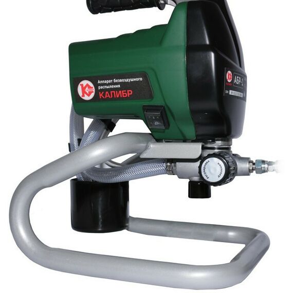Распылители, краскопульты: Аппарат окрасочный Калибр АБР-1 650Вт, 1.1л/мин, 207бар, 14кг [69617] фотографии