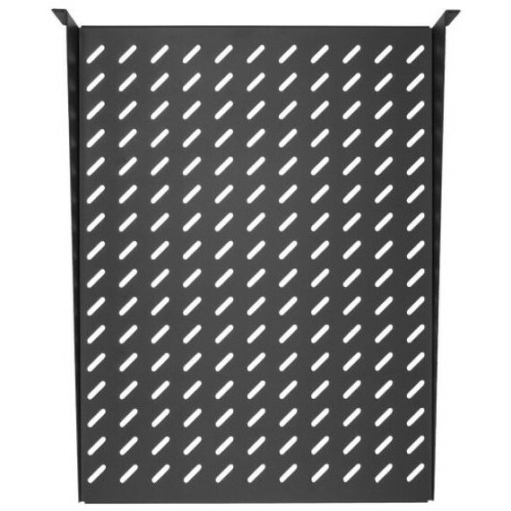 Шкафы и стойки: Полка фронтальная TLK TLK-SHFR-300-BK 19", 2U, глубиной 300мм, крепеж в комплекте, черная фотографии