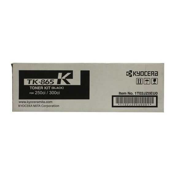 Для Kyocera: Тонер-картридж Kyocera TK-865K Black для TASKalfa 250ci/300ci фотографии