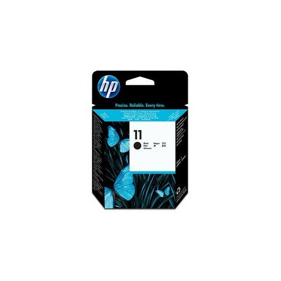 Для HP (оригинал): Печатающая головка HP C4810A Black №11 для Business 1100/1200/2300 серии, Designjet 70/100(plus)/110plus/500 фотографии
