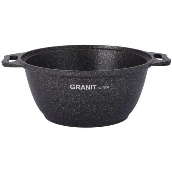 Сковороды, кастрюли, противни, дуршлаги: Кастрюля Кукмор Granit ultra кго22а 2л фотографии