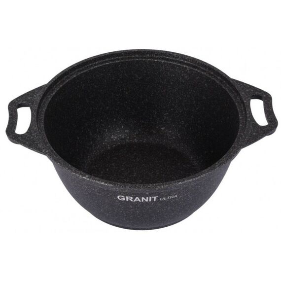 Сковороды, кастрюли, противни, дуршлаги: Кастрюля Кукмор Granit ultra кго22а 2л фотографии