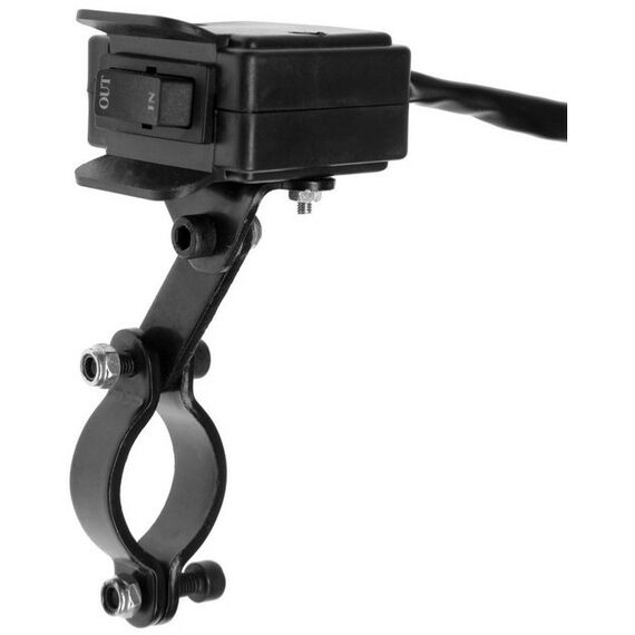 Лебедки, тали, тельферы: Лебедка электрическая TUNDRA 2500 lb 12/24V, 1.1 т, 1.2 л.с., до 3.3 м/мин, 4.8 мм х 12 м фотографии