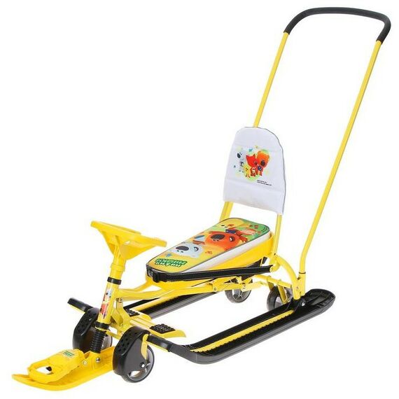 Снегокаты: Снегокат  Тимка спорт 6 «Ми-ми-мишки» цвет жёлтый фотографии