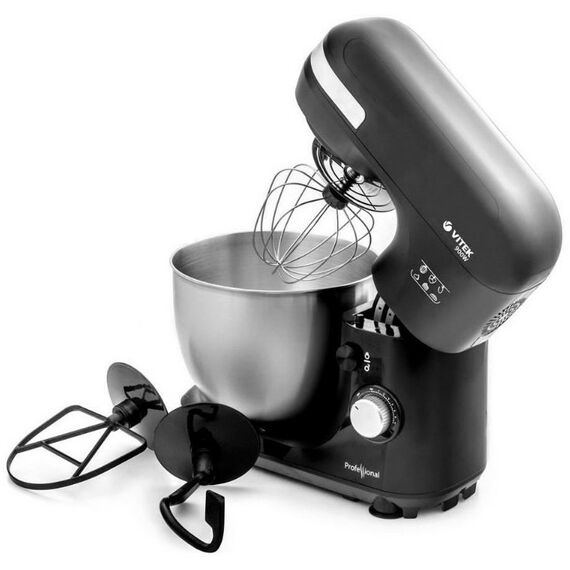 Миксеры: Миксер Vitek VT-1431 BK стационарный, мощность 900 Вт, объем чаши 5 л фотографии