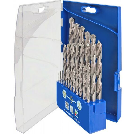 Наборы оснастки: Сверла набор/металл Практика 640-315 25шт, 1-13мм, кассета фотографии