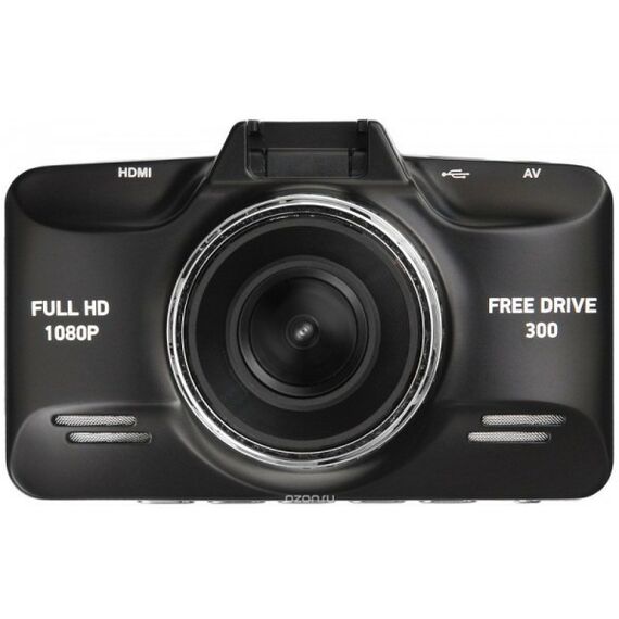 Автомобильные видеорегистраторы: Автовидеорегистратор Digma FreeDrive 300 Black 1920х1080, LCD 2.7", G-sens, microSDHC, miniHDMI, USB, мик, Li-Pol, +авто.адаптер фотографии