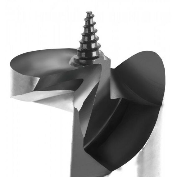 Буры, пики, коронки, сверла: Сверло по дереву винтовое Практика 032-096 36 х 600 мм, 1шт, туба фотографии