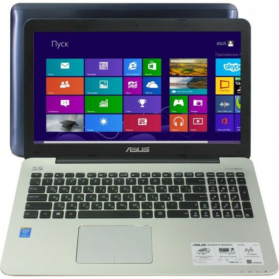 Ноутбуки: Ноутбук Asus X555L i3 4030U/4/500/DVD-RW/WiFi/BT/Win 8/15.6" [90NB0657-M03310] фотографии