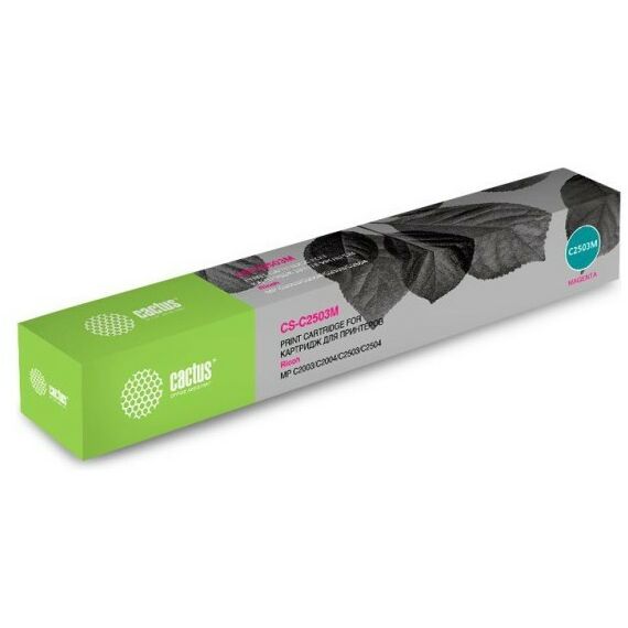 Для Ricoh: Картридж Cactus CS-C2503Y Yellow для Ricoh Aficio MP C2003/C2004/C2503/C2504 фотографии