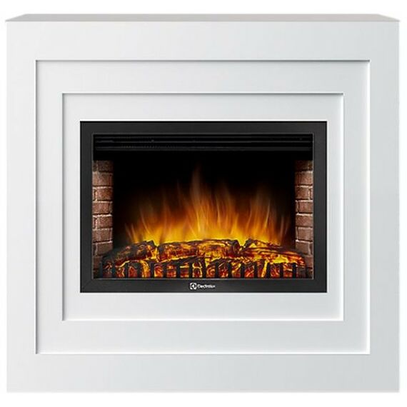 Камины: Портал Firelight Cubo 30 белый [Cubo 30 B] фотографии
