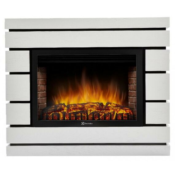 Камины: Портал Firelight Moderno 25 шпон белый дуб [Moderno WO] фотографии