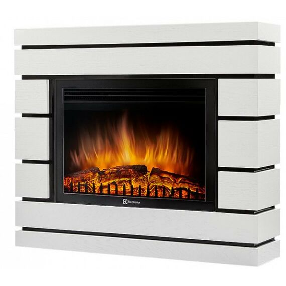 Камины: Портал Firelight Moderno 25 шпон белый дуб [Moderno WO] фотографии